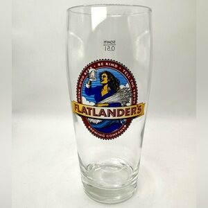 Flatlander's Brewing Company Willi Becher 0.5 L Bear Glass